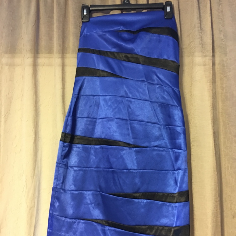 💙Formal Strapless Dress🖤